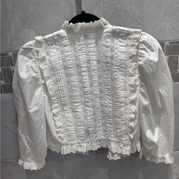 Doen Amadine Blouse in Powder - Picture 9 of 11